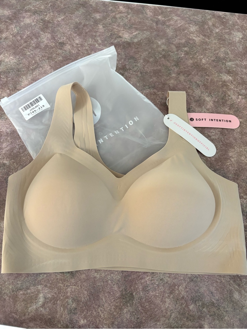 Seamless Nude Wireless Bra